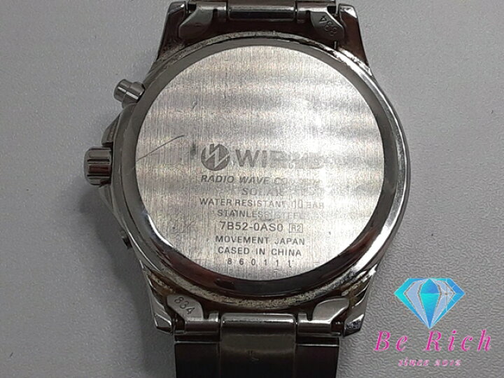 楽天市場】セイコー SEIKO ワイアード 電波 ソーラー メンズ 腕時計 