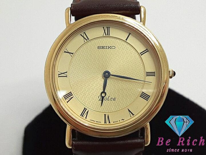 楽天市場】セイコー SEIKO ドルチェ メンズ 腕時計 8N40-6000 アンチ 