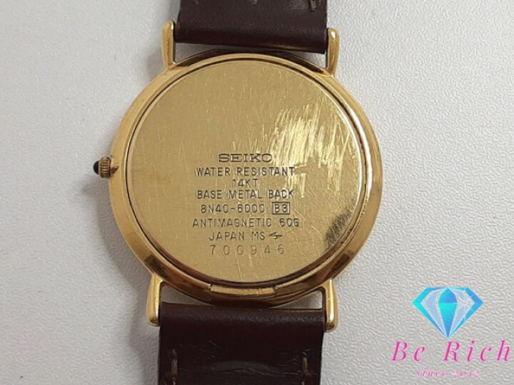 楽天市場】セイコー SEIKO ドルチェ メンズ 腕時計 8N40-6000 アンチ 