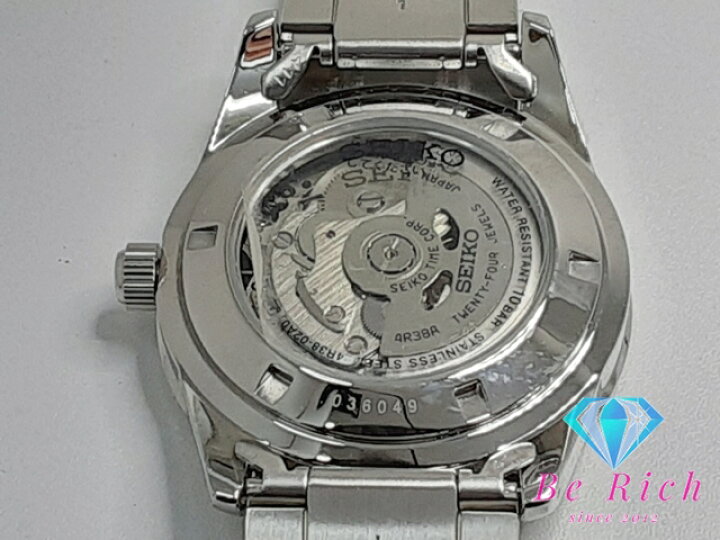 楽天市場】美品 セイコー SEIKO セレクション SCVE051 4R38-02A0 自動  