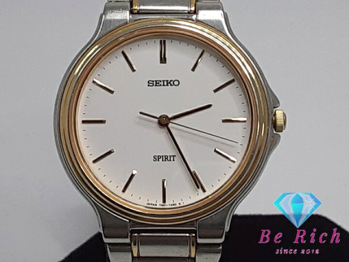 楽天市場】セイコー SEIKO スピリット メンズ 腕時計 7N01-7070