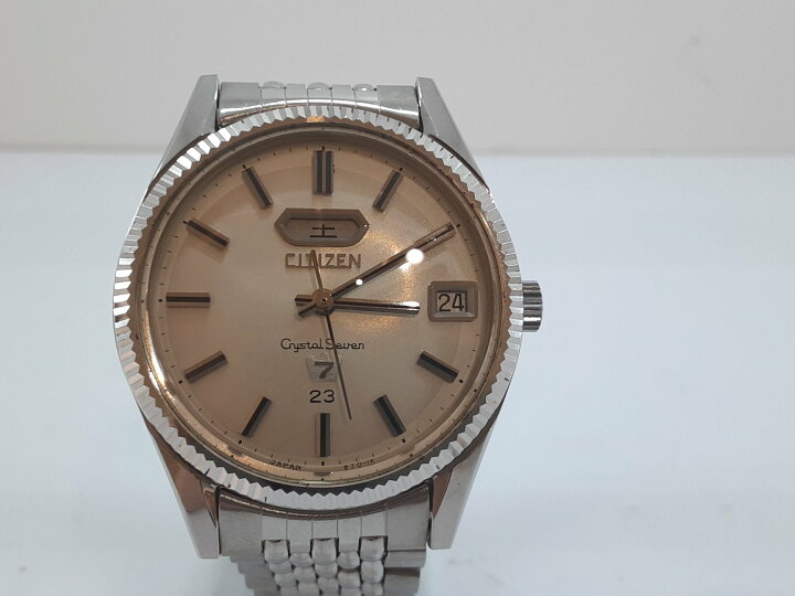 楽天市場】シチズン CITIZEN クリスタル セブン 23石 自動巻き メンズ  