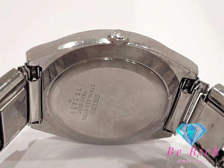 楽天市場】セイコー SEIKO メンズ 腕時計 デイト 7832-8000 シルバー 