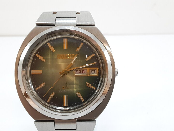 楽天市場】オリエント ORIENT クロノエース 27石 自動巻き メンズ 