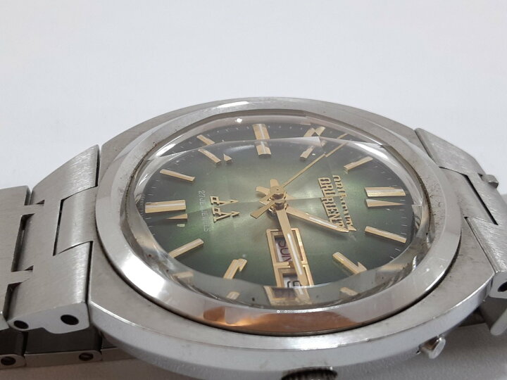 楽天市場】オリエント ORIENT クロノエース 27石 自動巻き メンズ 