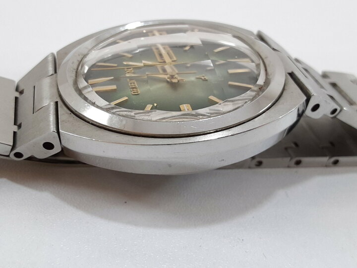 楽天市場】オリエント ORIENT クロノエース 27石 自動巻き メンズ 