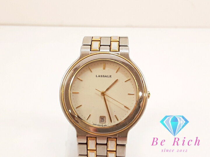 楽天市場】セイコー SEIKO ラサール メンズ 腕時計 デイト 8N25-6000 