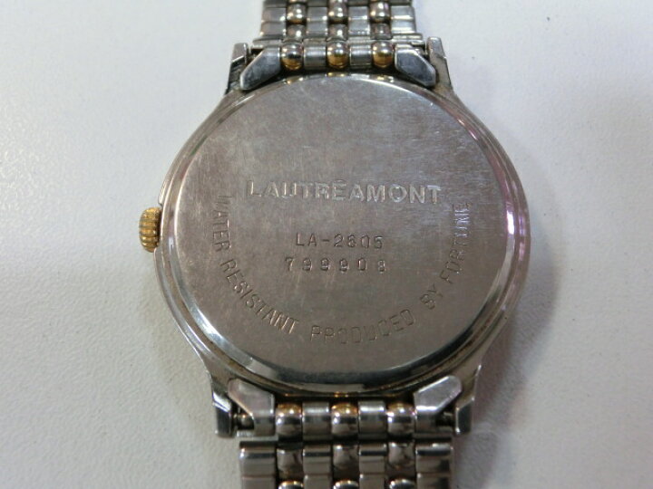 楽天市場】LAUTRE AMONT メンズ腕時計 ウォッチ SS シルバー/ゴールド