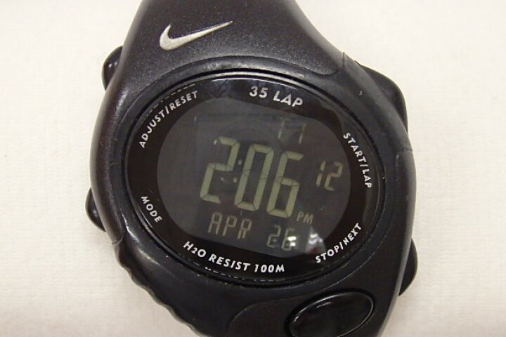 楽天市場 ナイキ メンズ腕時計 ブラック デジタル 樹脂 中古 送料無料 Ht326 Berich 楽天市場支店
