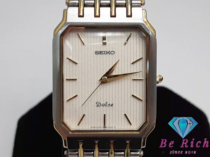 楽天市場】セイコー SEIKO ドルチェ メンズ 腕時計 5E31-5A40 白 