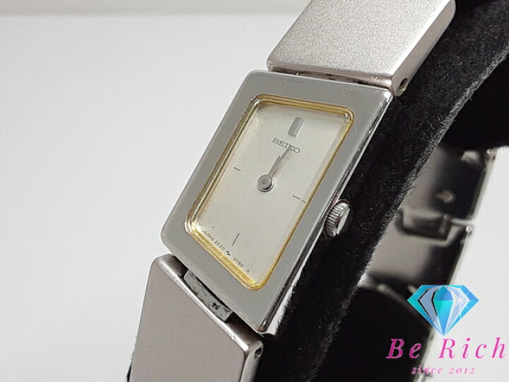 楽天市場】セイコー SEIKO レディース 腕時計 2E20-5610 薄型 スクエア 