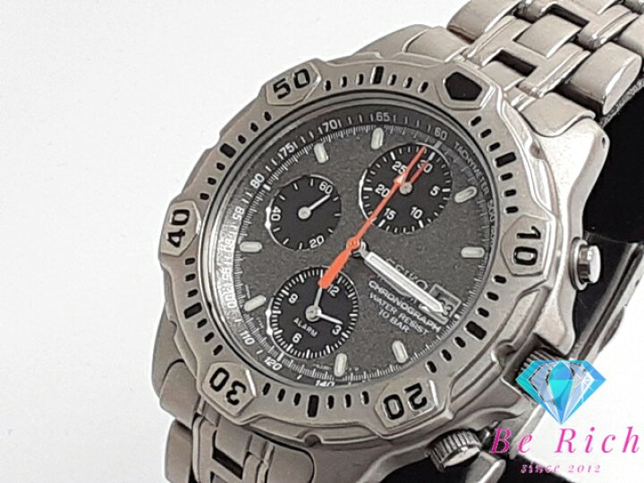 楽天市場】セイコー SEIKO チタニウム クロノグラフ メンズ 腕時計 