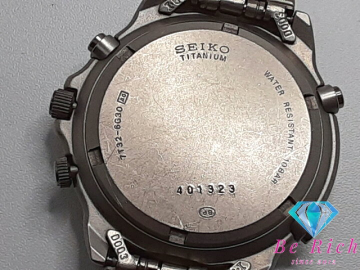 楽天市場】セイコー SEIKO チタニウム クロノグラフ メンズ 腕時計 