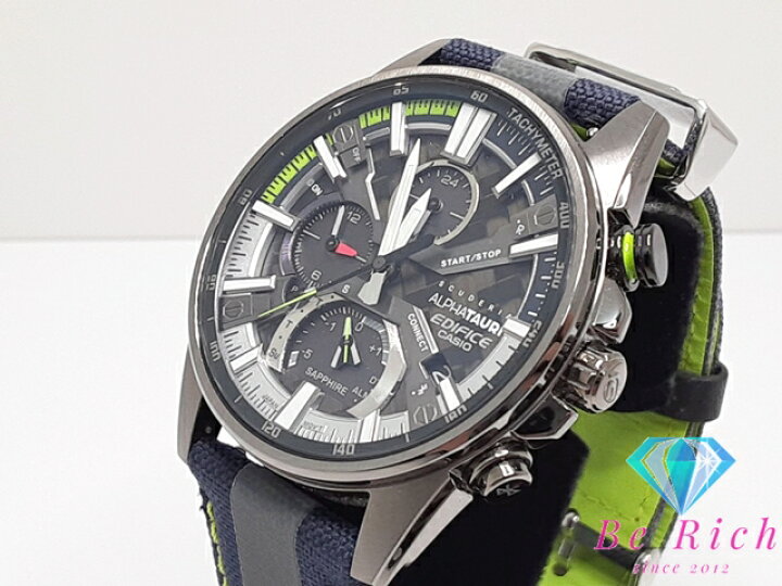 楽天市場】美品 カシオ CASIO エディフィス アルファ タウリ コラボ 
