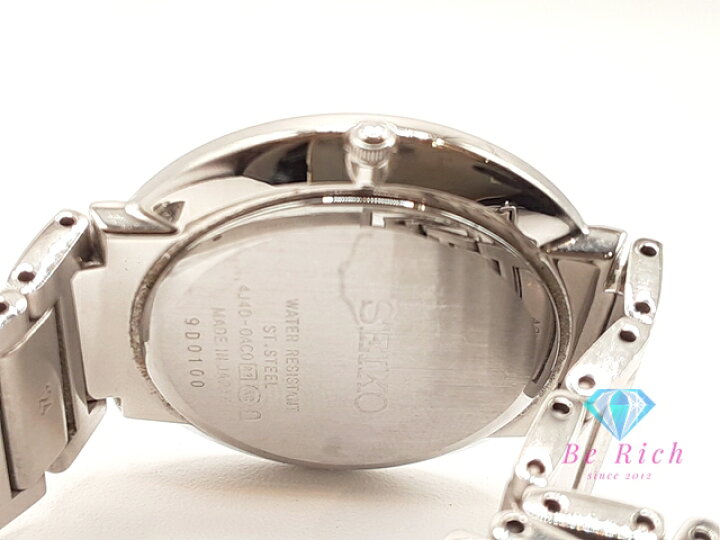 楽天市場】セイコー SEIKO Dolce ドルチェ メンズ 腕時計 4J40-0AC0 白 