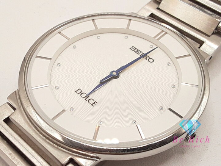 楽天市場】セイコー SEIKO Dolce ドルチェ メンズ 腕時計 4J40-0AC0 白 