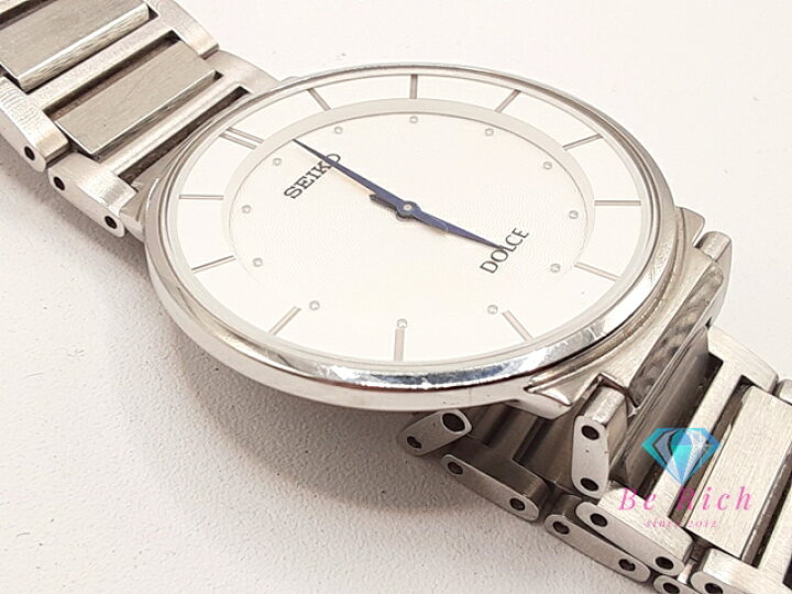 楽天市場】セイコー SEIKO Dolce ドルチェ メンズ 腕時計 4J40-0AC0 白 