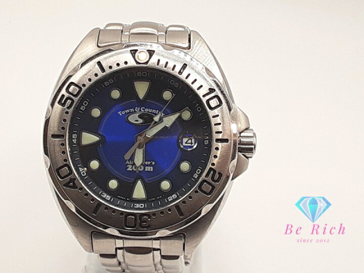 楽天市場】Town ＆ Country タウン アンド カントリー メンズ 腕時計 