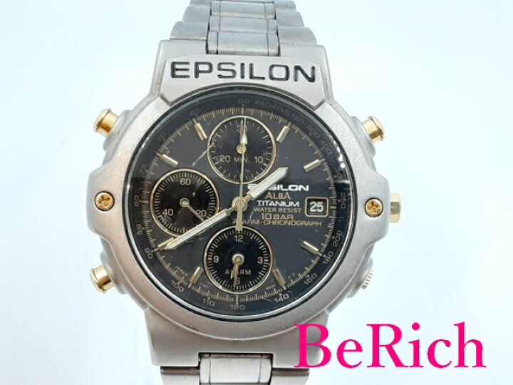 楽天市場】セイコー SEIKO アルバ イプシロン クロノグラフ メンズ 