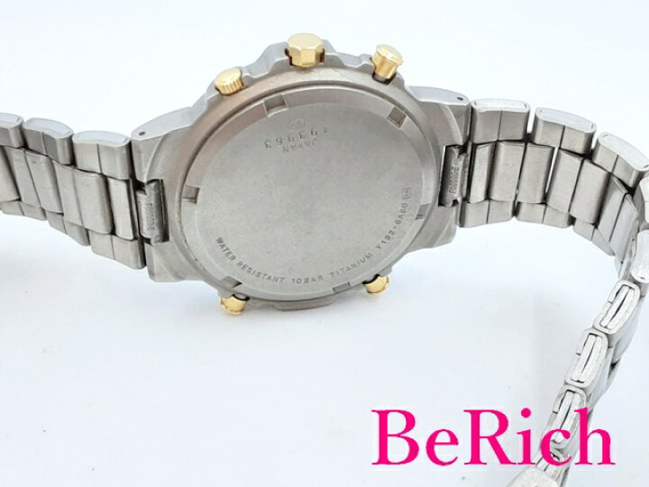 楽天市場】セイコー SEIKO アルバ イプシロン クロノグラフ メンズ 