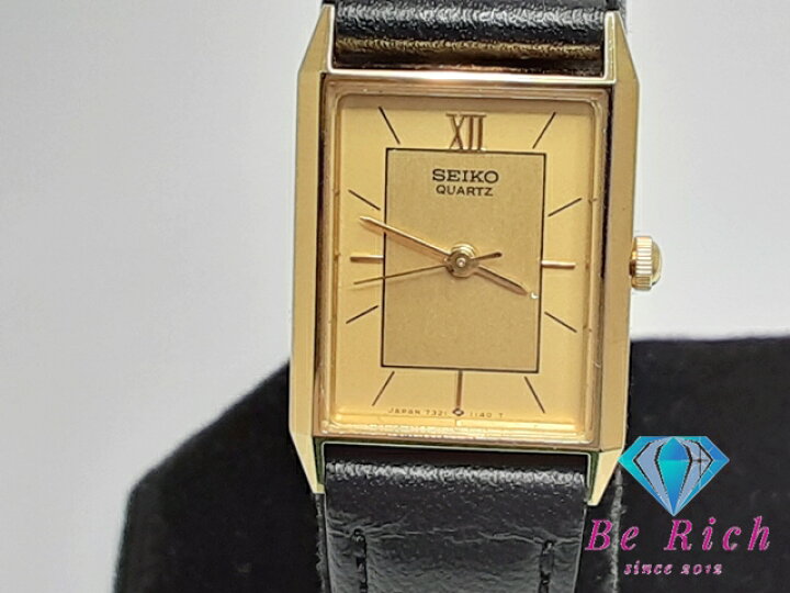 中古】セイコー SEIKO 腕時計 ウォッチ クォーツ スクエア ロゴ  