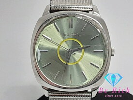 ポールスミス Paul Smith メンズ 腕時計 5530-F52258 緑 グリーン シルバー SS ブレス アナログ クォーツ QZ ウォッチ 【中古】【送料無料】 ht4868