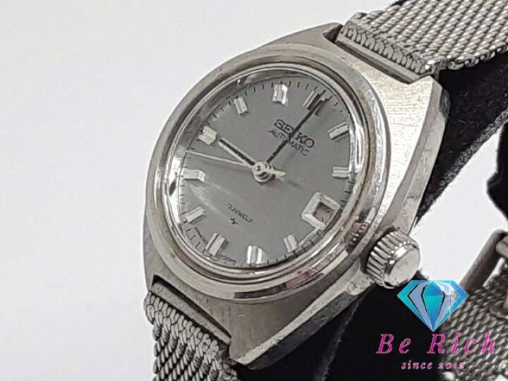 楽天市場】セイコー SEIKO 自動巻き レディース 腕時計 デイト 2205 