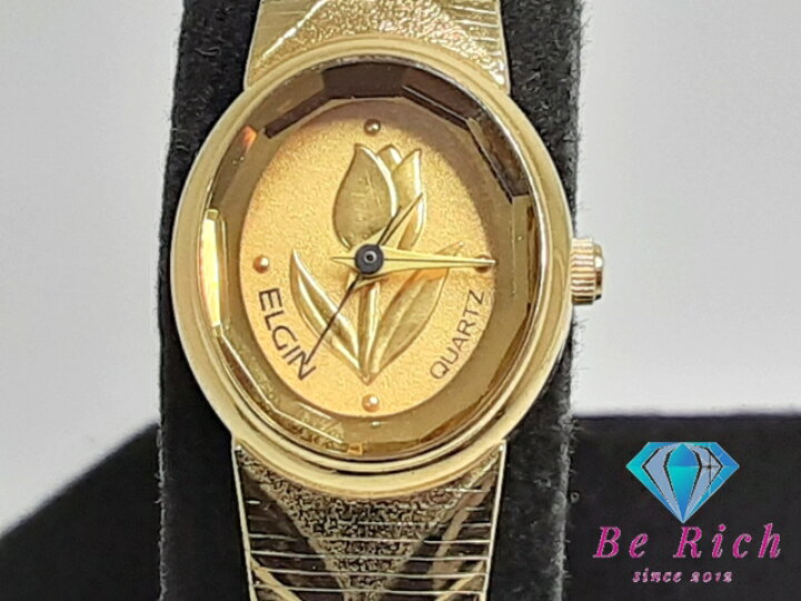 楽天市場】エルジン ELGIN レディース 腕時計 EK770-007 オーバル 