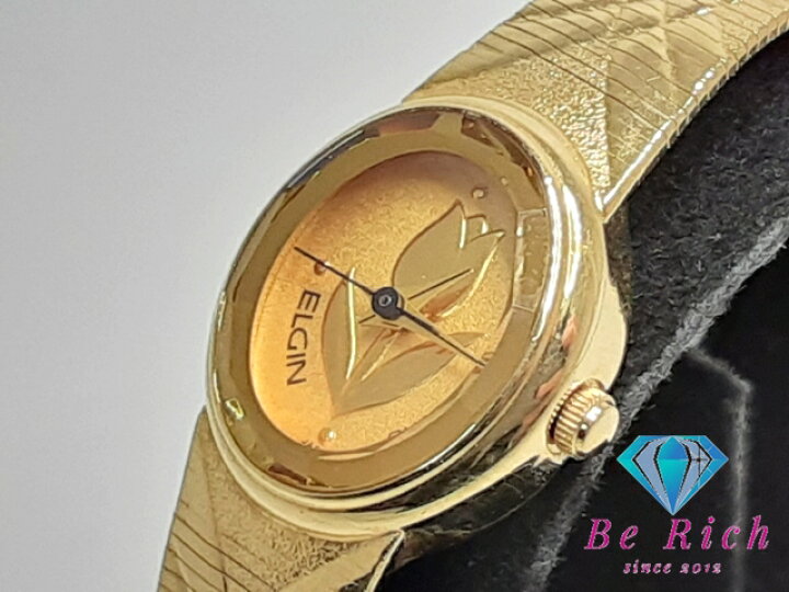楽天市場】エルジン ELGIN レディース 腕時計 EK770-007 オーバル 