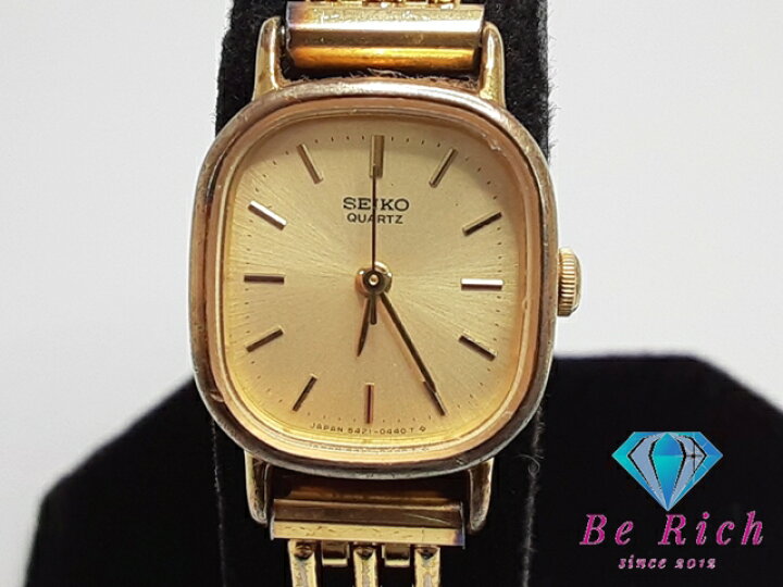 楽天市場】セイコー SEIKO レディース 腕時計 5421-5200 ゴールド SS