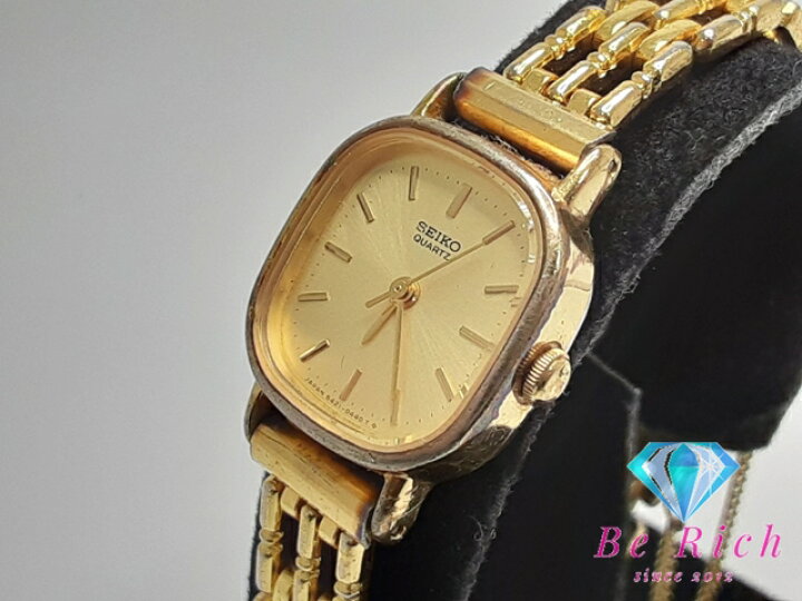 楽天市場】セイコー SEIKO レディース 腕時計 5421-5200 ゴールド SS