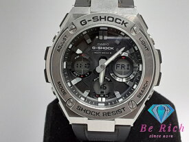 カシオ CASIO G-SHOCK G-STEEL 電波 ソーラー メンズ 腕時計 GST-W110-1AJF ブラック 黒 SS 樹脂 クォーツ QZ ウォッチ ジーショック Gショック 【中古】【送料無料】ht4984