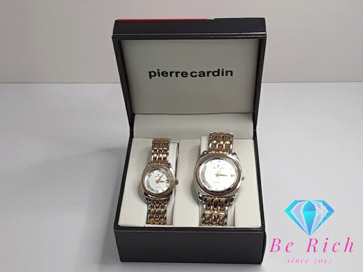 楽天市場】美品 ピエールカルダン PIERRE CARDIN ペア ウォッチ 腕時計 
