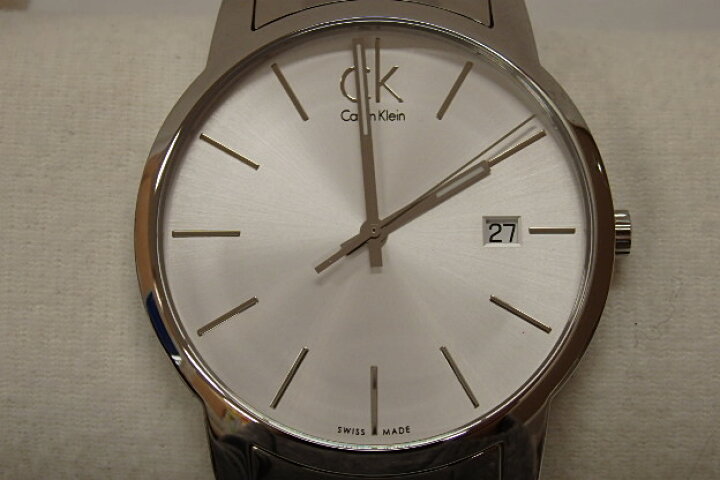 楽天市場】未使用品 カルバンクライン Calvin Klein メンズウォッチ 