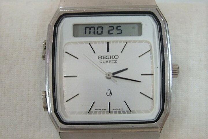楽天市場】セイコー SEIKO ハイブリッド メンズ 腕時計 H357-500A 白 