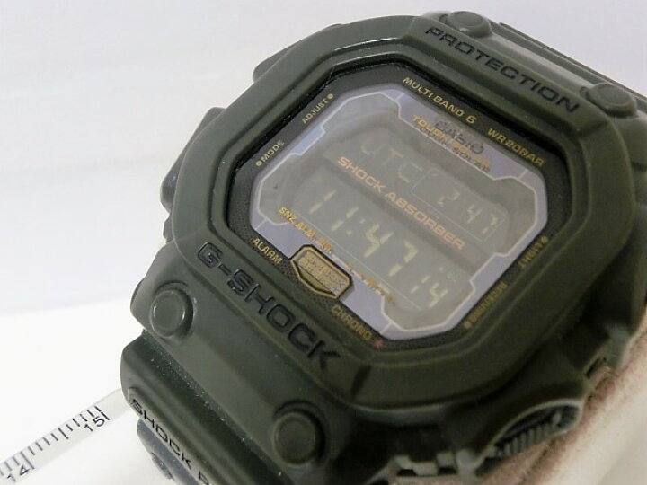 美中古品 限定 CASIO G-SHOCK GXW-56KG アーミーグリーン - メルカリ 