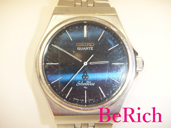 楽天市場】セイコー SEIKO シルバーウェーブ メンズ 腕時計 7121-701A 