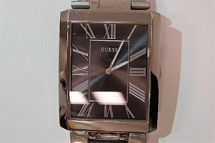 楽天市場】ゲス GUESS メンズ 腕時計 W85032G2 スクエア 角型 ブラック 