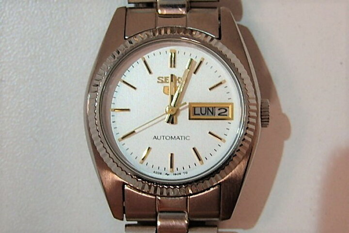 楽天市場】未使用品 セイコー SEIKO セイコー5 ファイブ デイデイト 