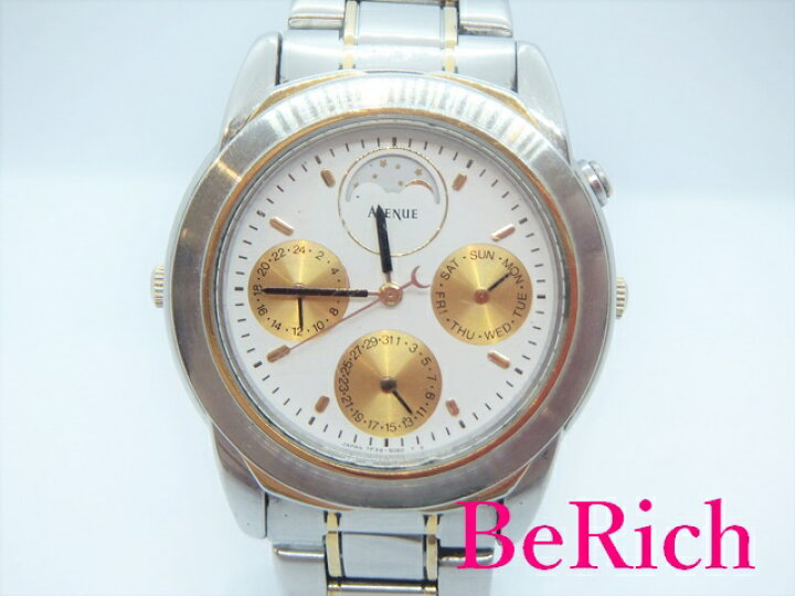 楽天市場】セイコー SEIKO アベニュー AVENUE メンズ 腕時計 7F39-6080 