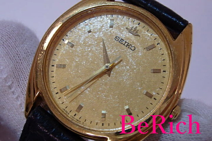 楽天市場】セイコー SEIKO メンズ 腕時計 V701-7A10 ゴールド 文字盤