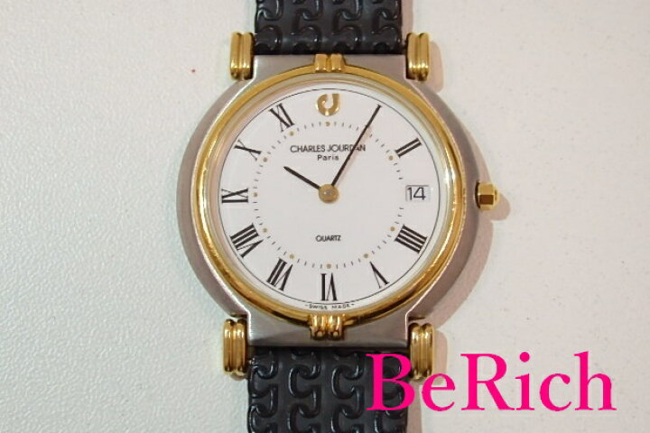 楽天市場】シャルル ジョルダン CHARLES JOURDAN メンズ 腕時計 デイト  