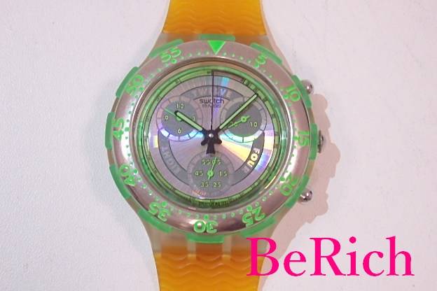 楽天市場】美品 スウォッチ Swatch メンズ 腕時計 アクアクロノ