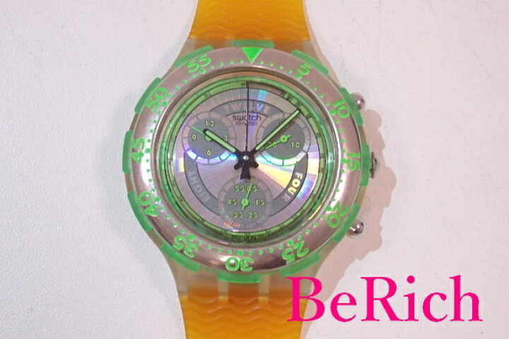 楽天市場】美品 スウォッチ Swatch メンズ 腕時計 アクアクロノ クロノ 