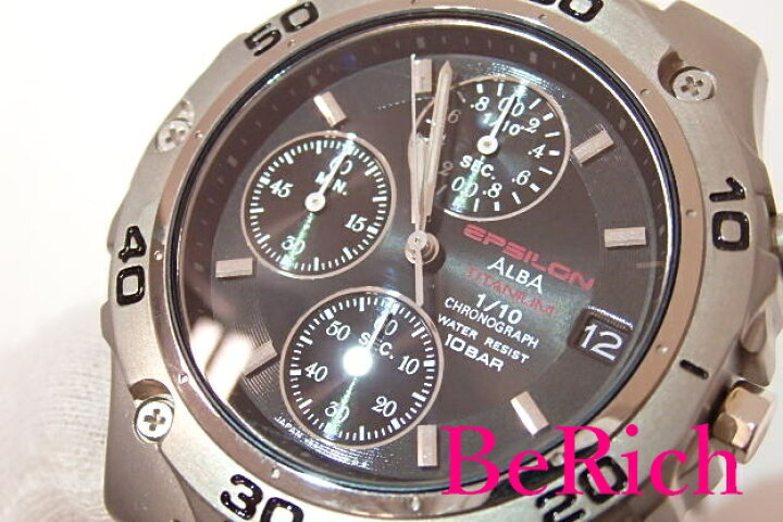 楽天市場】美品 セイコー SEIKO アルバ イプシロン ALBA EPSILON 