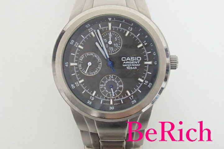 楽天市場】カシオ CASIO アージェント ARGENT メンズ 腕時計 