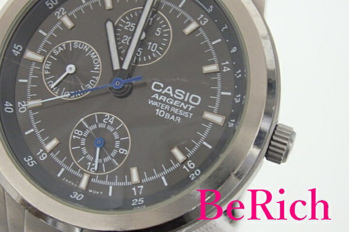 楽天市場】カシオ CASIO アージェント ARGENT メンズ 腕時計 