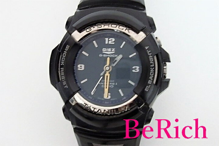 楽天市場】美品 カシオ G-SHOCK GS-500 メンズ 腕時計 ブラック文字盤 