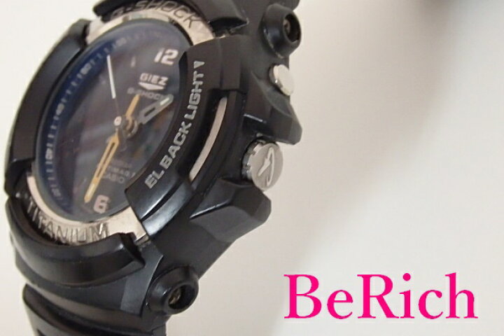 楽天市場】美品 カシオ G-SHOCK GS-500 メンズ 腕時計 ブラック文字盤 