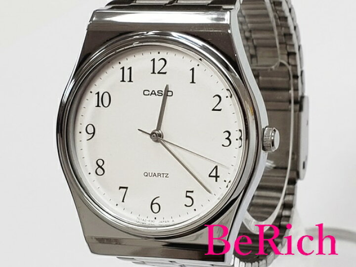楽天市場】カシオ CASIO メンズ 腕時計 MQ336 白 ホワイト 文字盤 SS 